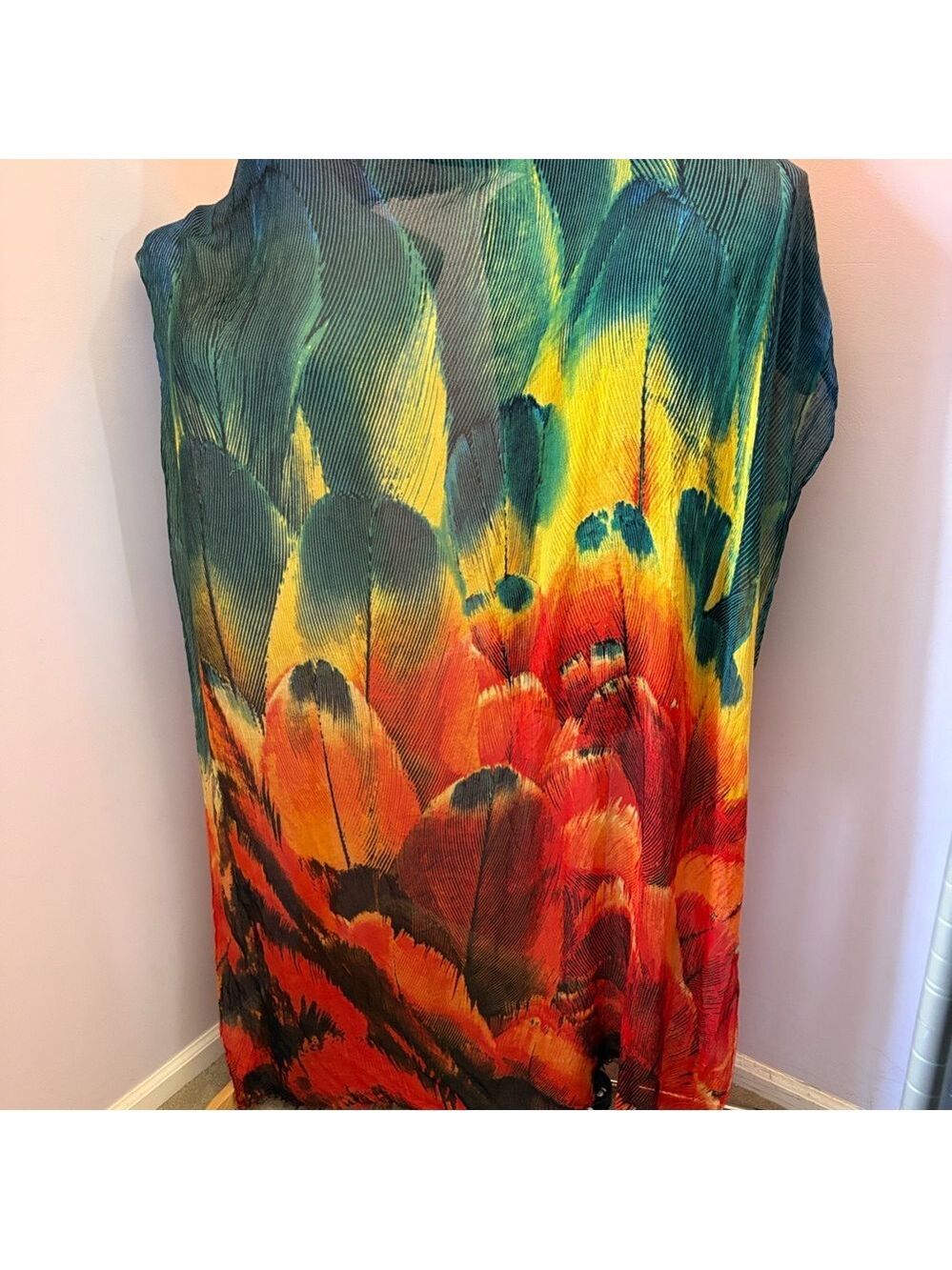 Target Colorful Feather Scarf/Wrap